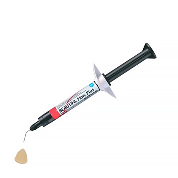 Shofu Beautifil Flow Plus F00 Zero Flow B1 Syringe - Injectable Hybrid Restorative Material - 2.2 Gm x 1 Syringe Shofu Beautifil Flow Plus F00 Zero Flow B1 Syringe - Injectable Hybrid Restorative Material - 2.2 Gm x 1 Syringe